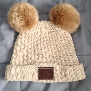 Love Your Melon double pom hat